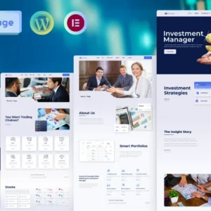 Investment Strategies Elementor Template Kit