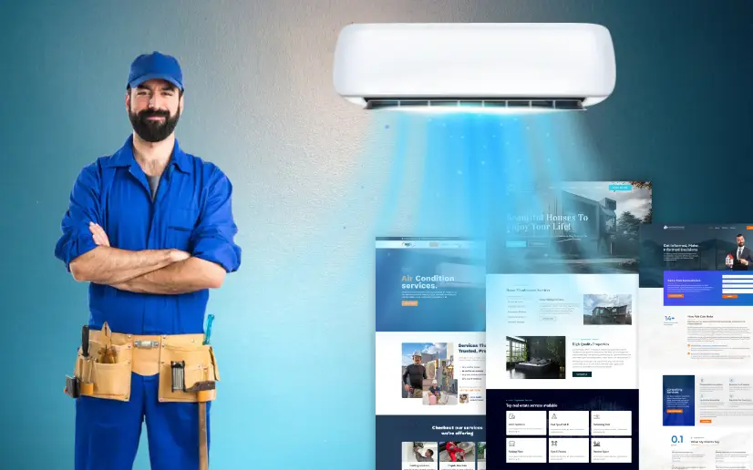 Affordable AC Repair Website Design Services