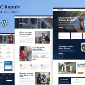 HVAC Services Elementor Template Kit