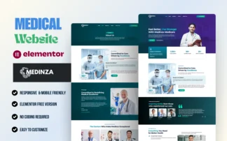 Best FREE Medical & Clinics Elementor Template