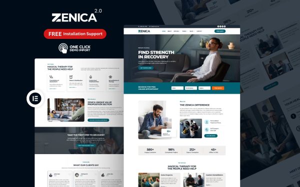 Rehab Center WordPress Theme