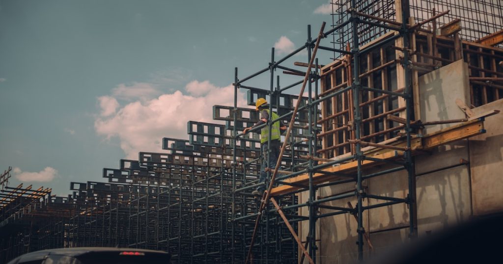 a building under construction
