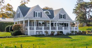 gray wooden house