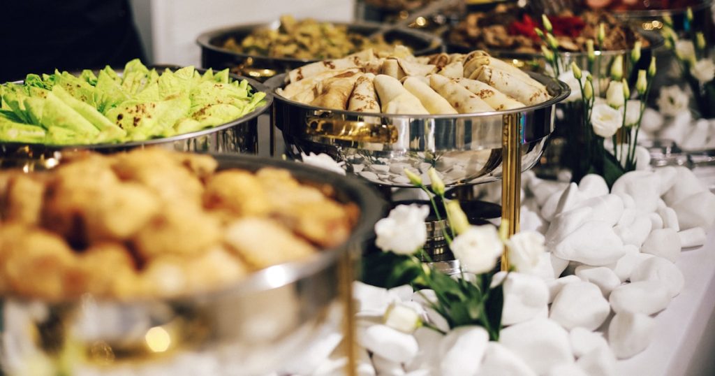 dumplings platter