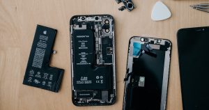black and white electronic devices