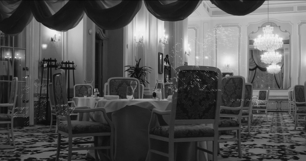 Elegant dining room set for a formal event.