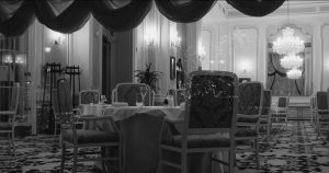 Elegant dining room set for a formal event.